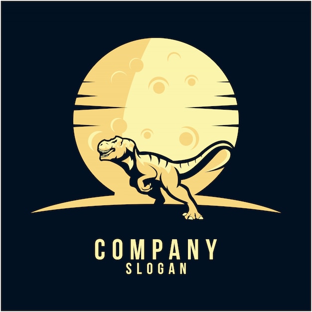 Download Free T Rex Silhouette Logo Design Premium Vector Use our free logo maker to create a logo and build your brand. Put your logo on business cards, promotional products, or your website for brand visibility.