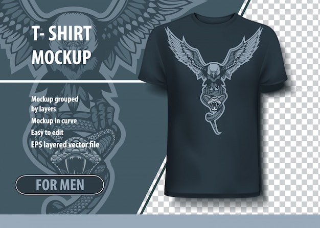 Premium Vector | T-shirt mock up