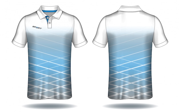 T-shirt polo design,sport jersey template. | Premium Vector