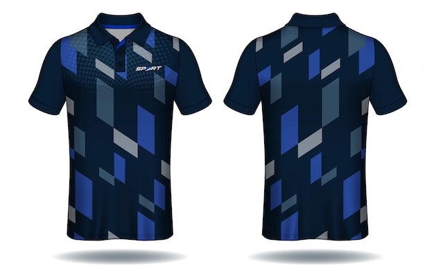 Download Premium Vector | T-shirt polo design,sport jersey template.