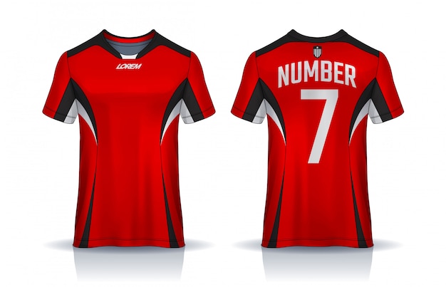 Download T-shirt sport design template, soccer jersey for football ...