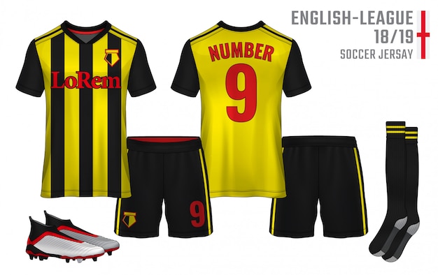 Download T-shirt sport design template, soccer jersey for football ...