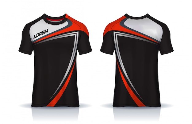 Premium Vector | T-shirt sport design template, soccer ...