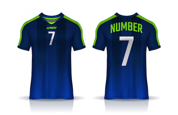 Download Premium Vector | T-shirt sport design template, soccer ...