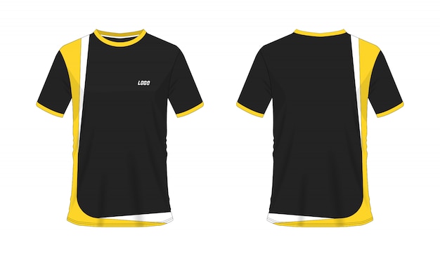 black and yellow jersey