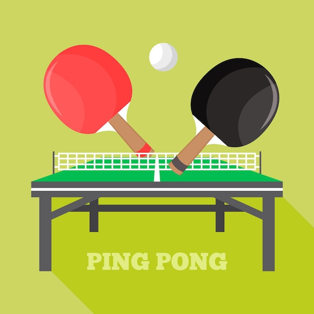 table tennis illustration free download