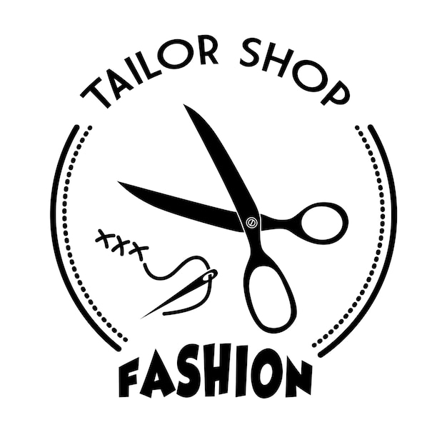 Download Free Tailor Shop Concept Premium Vector Use our free logo maker to create a logo and build your brand. Put your logo on business cards, promotional products, or your website for brand visibility.