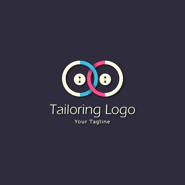 Tailoring logo | Premium Vector