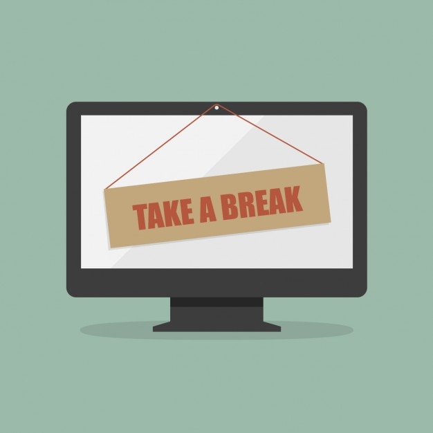 Free Vector | Take a break design