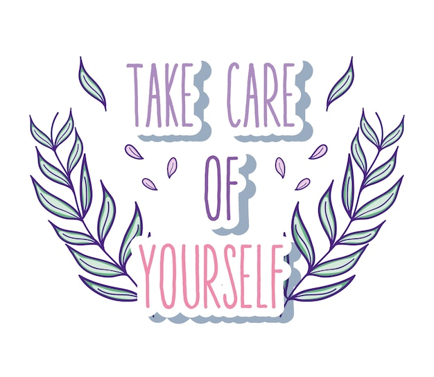 Download Free Take Care Of Yourself Quote With Cute Decorative Cartoons Use our free logo maker to create a logo and build your brand. Put your logo on business cards, promotional products, or your website for brand visibility.