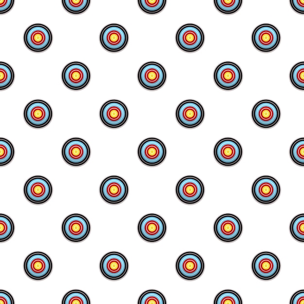 Premium Vector Target pattern seamless