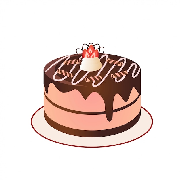 Premium Vector Tart Cake Vector