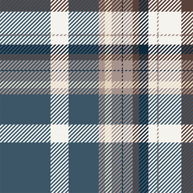 Tartan scotland seamless plaid pattern. vintage check color square geometric texture. Premium Vector