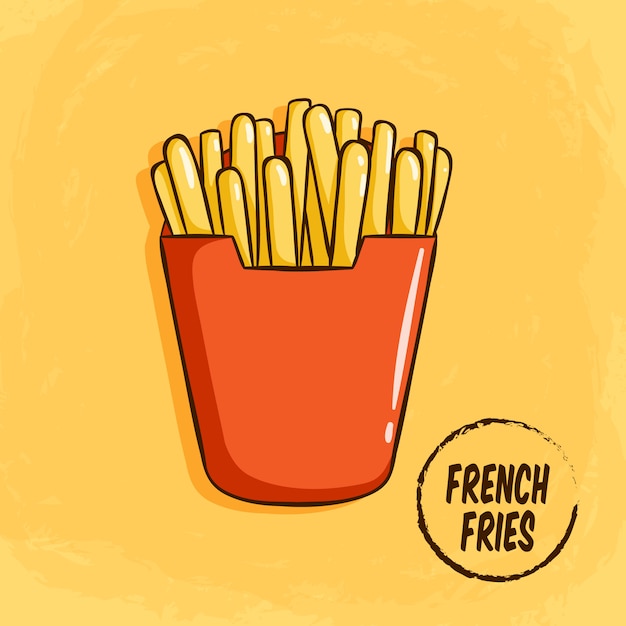 Tasty French Fries Clip-art