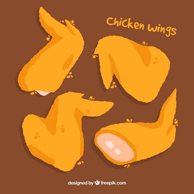 Download Vector Transparent Chicken Wings Logo PSD - Free PSD Mockup Templates