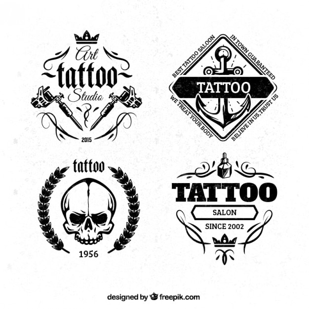 Tattoo Logo Vectors, Photos and PSD files | Free Download