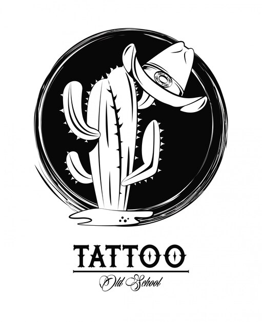 Premium Vector Tattoo Design With Old School Drawings