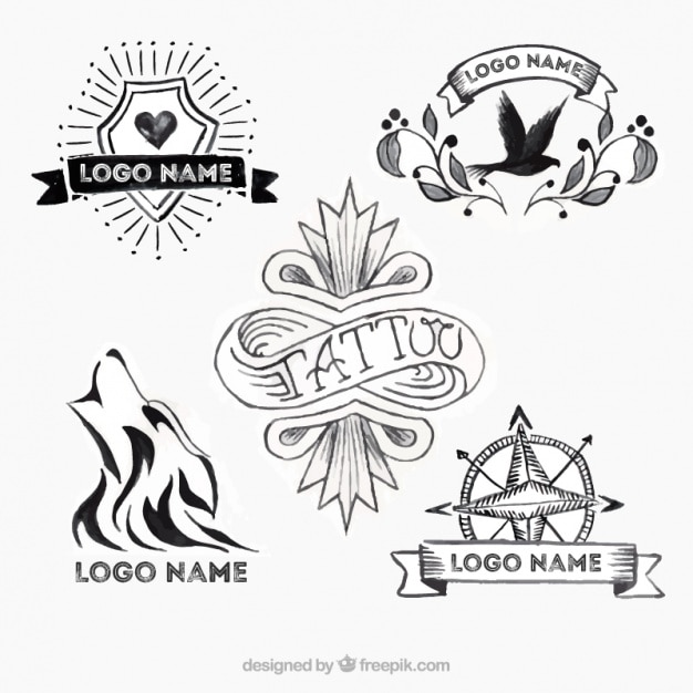 Download Free Download This Free Vector Tattoo Logos Selection Old School Use our free logo maker to create a logo and build your brand. Put your logo on business cards, promotional products, or your website for brand visibility.