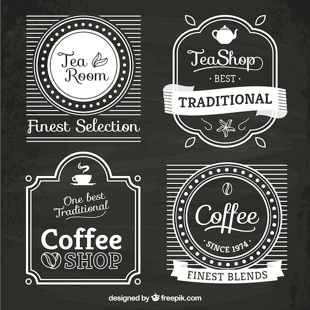 Download Free Tea And Coffee Shop Logos Free Vector Use our free logo maker to create a logo and build your brand. Put your logo on business cards, promotional products, or your website for brand visibility.