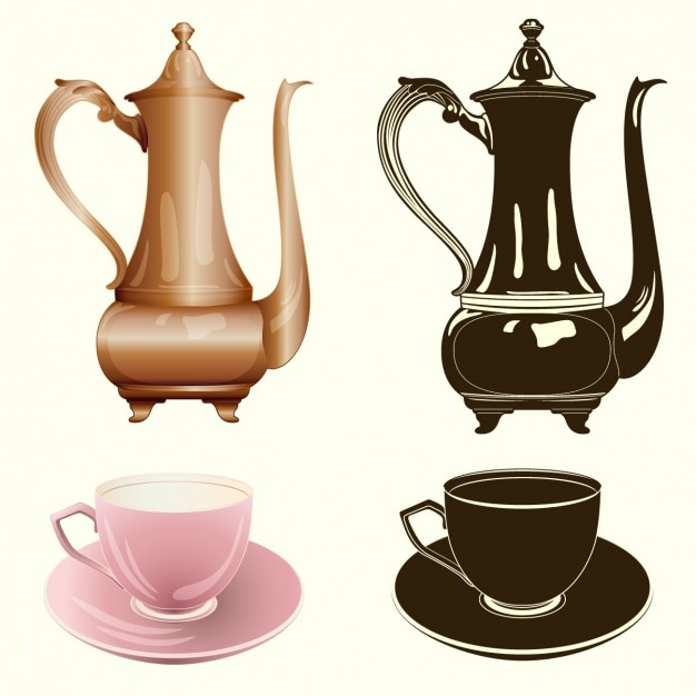 Tea elements collection