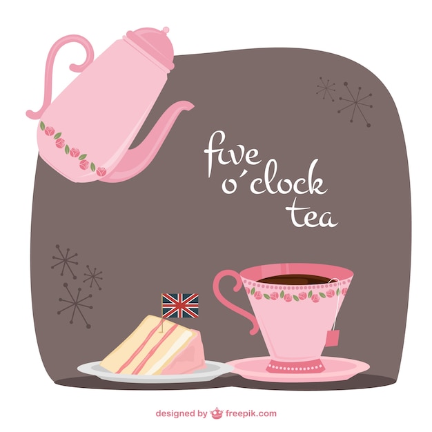 Tea time Vector | Free Download