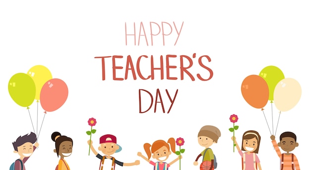 Premium Vector | Teacher day