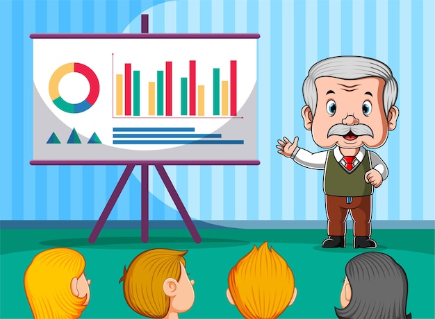 demonstration in classroom clipart images