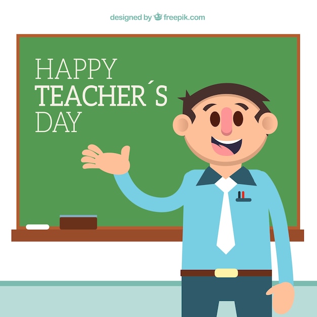 Teacher\'s day, sympathetic professor