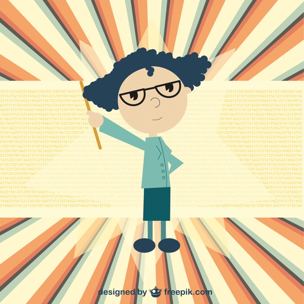 Teacher vector illustration Vector | Free Download