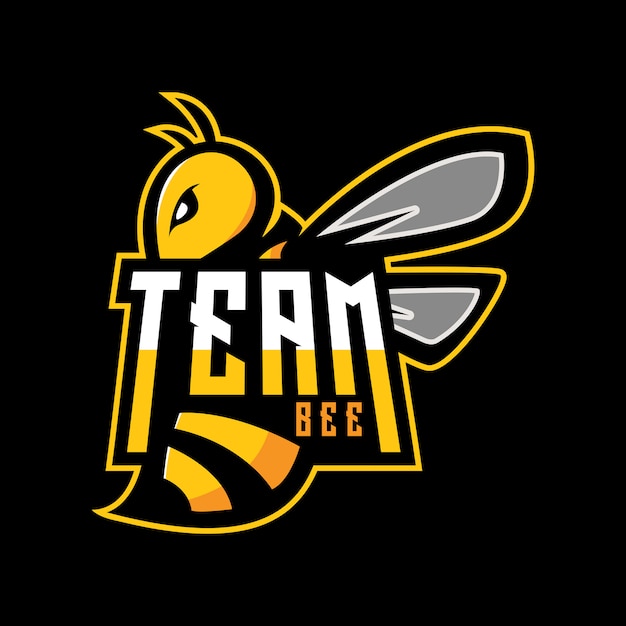 Download Team bee logo | Premium Vector