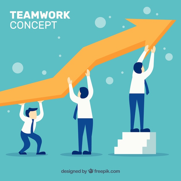 Free Vector | Teamwork concept design
