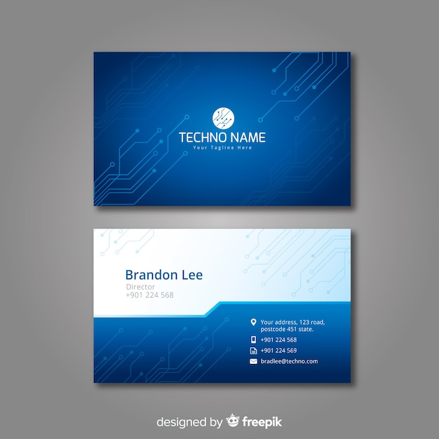 Download Free Download Free Tech Business Card Vector Freepik Use our free logo maker to create a logo and build your brand. Put your logo on business cards, promotional products, or your website for brand visibility.
