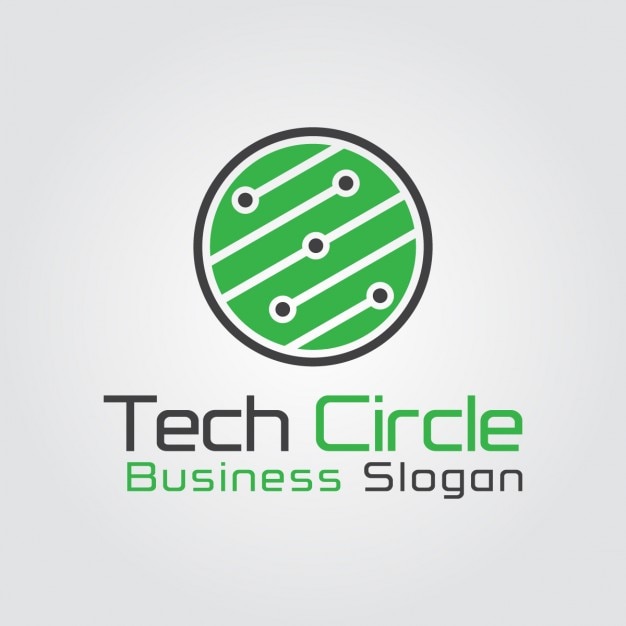 Tech circular logo