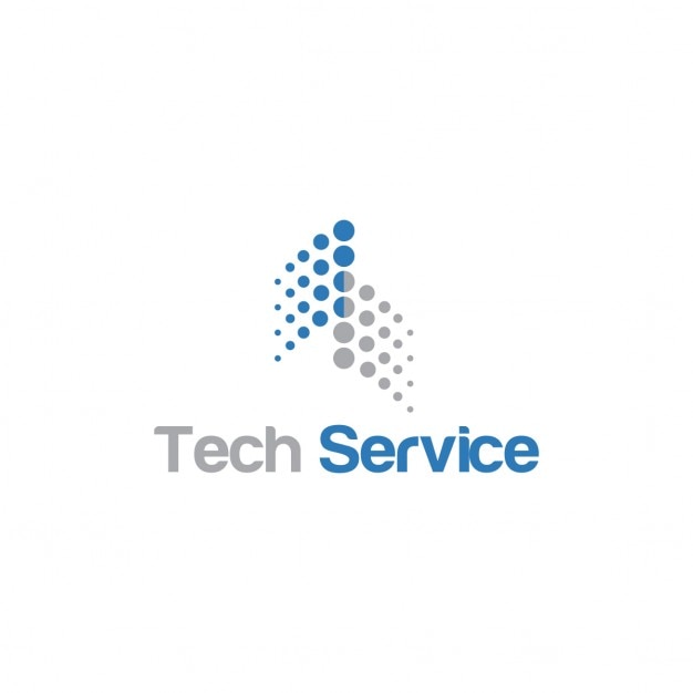 Tech service logo Vector | Free Download