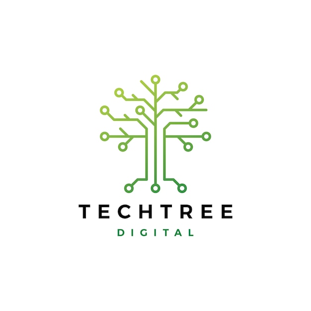 Download Free Tech Tree Electrical Circuit Digital Logo Vector Icon Premium Vector Use our free logo maker to create a logo and build your brand. Put your logo on business cards, promotional products, or your website for brand visibility.
