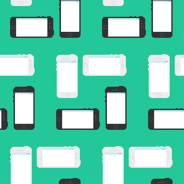 Technics and devices seamless pattern Premium Vector