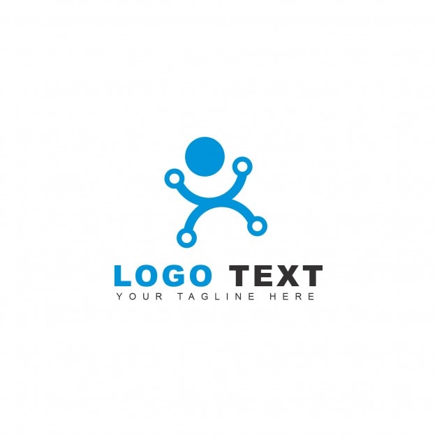 Techno man logo Vector | Free Download