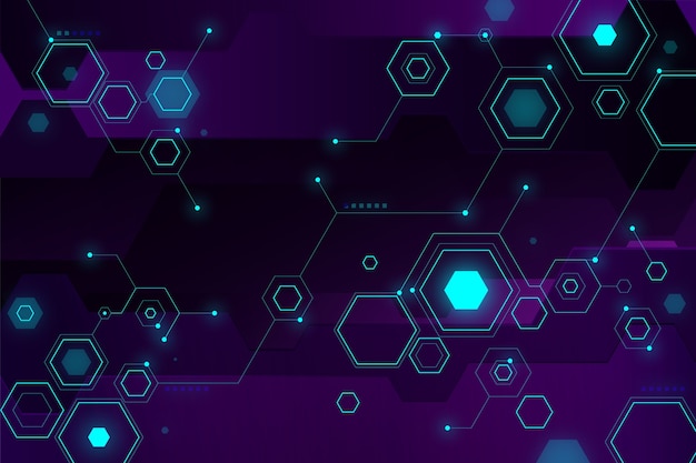 Technology abstract background concept | Free Vector