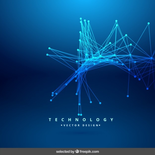 Technology abstract background Vector | Free Download