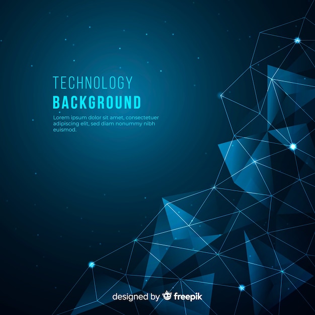 Free Vector | Technology background