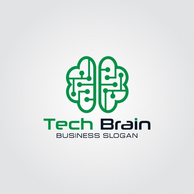 Technology brain logo