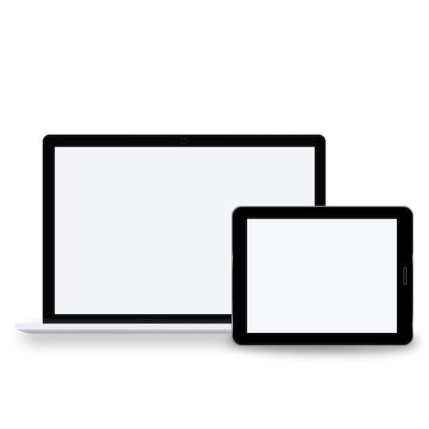 Technology digital device icon vector concept Free Vector