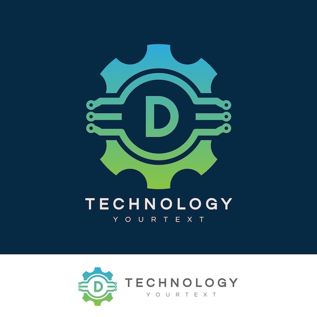 Download Free Technology Initial Letter D Logo Design Premium Vector Use our free logo maker to create a logo and build your brand. Put your logo on business cards, promotional products, or your website for brand visibility.
