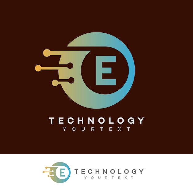 Download Free Technology Initial Letter E Logo Design Premium Vector Use our free logo maker to create a logo and build your brand. Put your logo on business cards, promotional products, or your website for brand visibility.