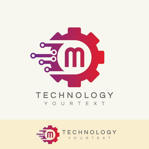 Download Free Technology Initial Letter M Logo Design Premium Vector Use our free logo maker to create a logo and build your brand. Put your logo on business cards, promotional products, or your website for brand visibility.