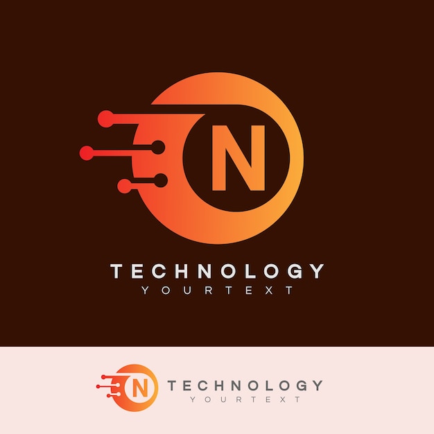 Download Free Technology Initial Letter N Logo Design Premium Vector Use our free logo maker to create a logo and build your brand. Put your logo on business cards, promotional products, or your website for brand visibility.