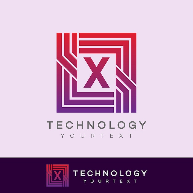 Download Free Technology Initial Letter X Logo Design Premium Vector Use our free logo maker to create a logo and build your brand. Put your logo on business cards, promotional products, or your website for brand visibility.