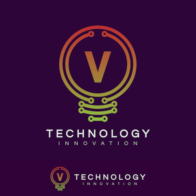 Download Free Technology Innovation Initial Letter V Logo Design Vector Use our free logo maker to create a logo and build your brand. Put your logo on business cards, promotional products, or your website for brand visibility.