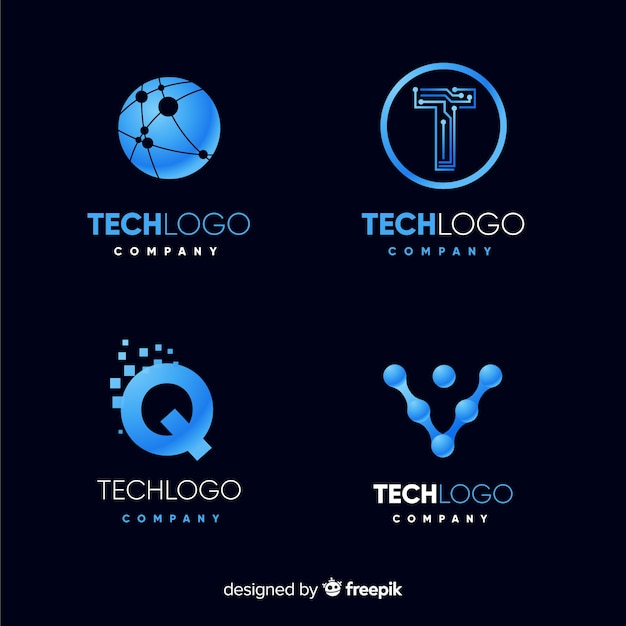 Download Free Technology Logo Collection Free Vector Use our free logo maker to create a logo and build your brand. Put your logo on business cards, promotional products, or your website for brand visibility.