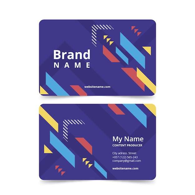 graphic design business cards templates free download